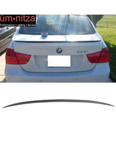 Fits 06-11 BMW E90 3-Series M3 Style Rear Trunk Spoiler Wing Painted #668 Black