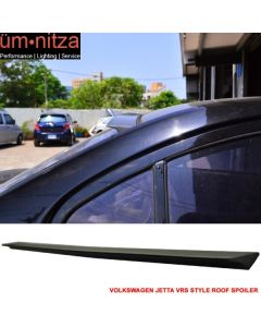 Fits 99-04 VW Jetta MK4 VRS Style Unpainted Rear Roof Spoiler Wing Visor - PUF