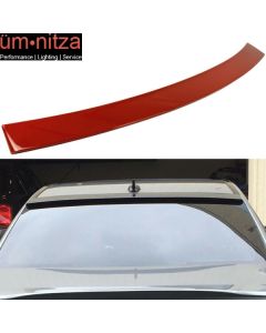 Fits 08-14 Benz C-Class W204 4Dr Rear Roof Spoiler Wing Painted Mars Red # 590