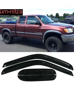 Fits 00-06 Toyota Tundra Extended Cab Acrylic Window Visors 4Pc Set