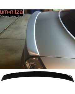 Fits 02-05 Audi A4 B6 Sedan A Type Trunk Spoiler Painted #LY9B Brilliant Black