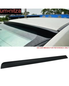 Fits 04-08 Acura TL 3th Gen 4DR 4Door Unpainted PU Flexible Rear Roof Spoiler