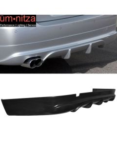 Fits 05-12 BMW E90 3-Series 4Dr Sedan Rear Bumper Lip Spoiler  PU