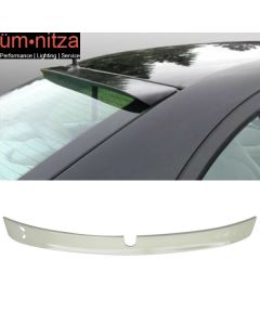 Fits 03-05 E-Class W211 Sedan RL Style Roof Spoiler Painted #650 Cirrus White