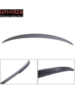 12-18 F30 Performance MATTE Trunk Spoiler Painted Dark Graphite Metallic #A90