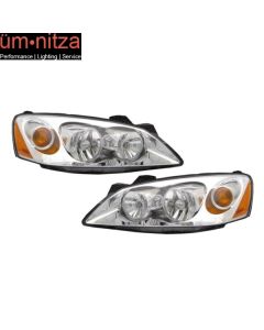 Fits 05-09 Pontiac G6 RH LH Headlights Head Lamps Pair