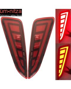 Fits 2018-2022 Toyota CHR LED DRL Brake Tail Lights Lamps