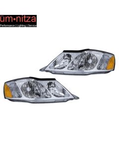 Fits 00-04 Toyota Avalon RH LH Headlights Lamps