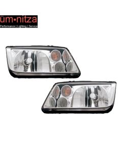 Fits 02-05 VW Jetta Gen4 RH LH Headlights & Fog Lamp