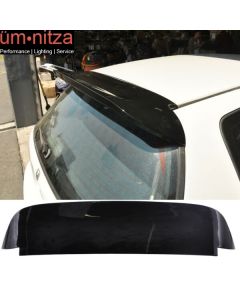 Fits 92-95 Honda Civic Hatchback Rear Roof Window Spoiler Wing ABS Gloss Black