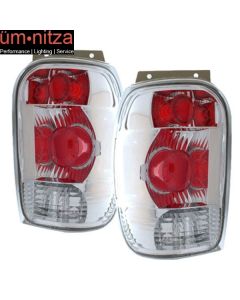 Fits 98-01 Ford Explorer Mountaineer Tail Lights Chrome