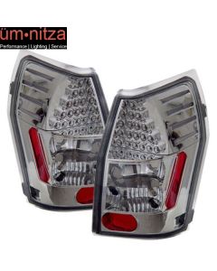 Fits 05-08 Dodge Magnum LED Tail Lights Chrome Lamps Pairs