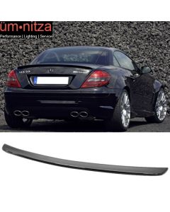 Fits 05-10 Benz SLK Class R171 Convertible AMG Trunk Spoiler Painted Black #040