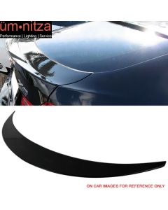 Fits 08-14 Fit BMW E71 X6 SUV Performance Style Trunk Spoiler Painted #668 Jet Black