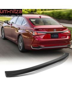 Fits 19-23 Lexus ES350 ES300h XZ10 7th Trunk Spoiler Wing OE Factory Style ABS