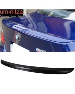 Fits 04-10 BMW E60 5-Series Sedan M5 Style Trunk Spoiler Wing ABS