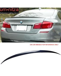 Fits 11-16 Fit BMW 5-Series F10 M5 Trunk Spoiler Painted #A89 Imperial Blue Pearl