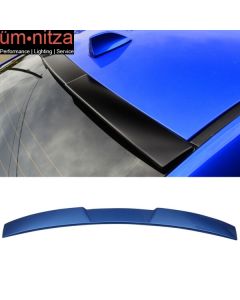 Fits 15-19 Subaru Impreza WRX STI V Style Roof Spoiler Paint #K7X Wr Blue Pearl