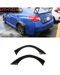 Fits 15-18 Subaru WRX STI RB Style Rear Wide Body Fender Flares - PU