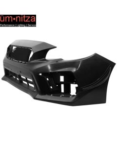 Fits 18-21 Subaru WRX STI WRC Style Front Bumper Canards 2 PC - PU