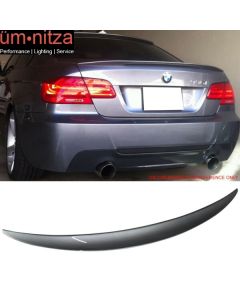 Fits 07-13 E92 Coupe Performance Painted #A52 Space Gray Metallic Trunk Spoiler