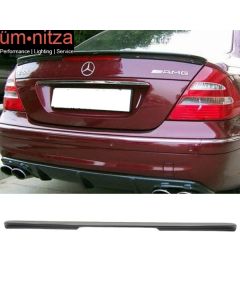 Fits 03-09 Mercedes-Benz W211 E Class E300 E350 AMG Style Trunk Spoiler Wing ABS