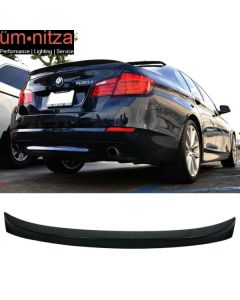 Fits 11-16 5 Series F10 AC Trunk Spoiler Painted Black Sapphire Metallic #475