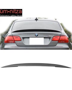 Fits 07-13 3 Series E92 Coupe Performance High Kick Carbon Fiber Trunk Spoiler