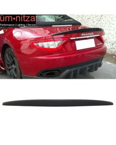 Fits 08-14 Maserati Gran Turismo MC GT S Trunk Spoiler Wing - ABS