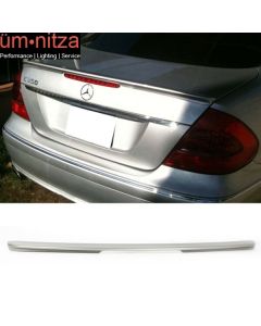 Fits 03-09 W211 E-Class Painted #723 Pewter Metallic Trunk Spoiler