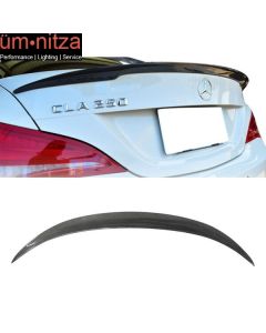 Fits 13-18 Benz CLA C117 Sedan ADH Style Carbon Fiber (CF) Trunk Spoiler