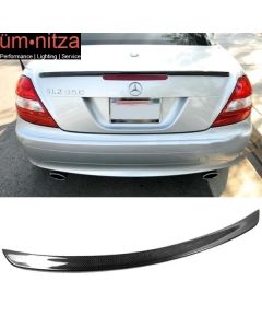 Fits 05-10 Benz SLK Class R171 Convertible AMG Carbon Fiber (CF) Trunk Spoiler