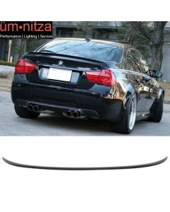 Fits 06-11 BMW E90 3-Series M3 Style Rear Trunk Spoiler Wing Tail Matte Black