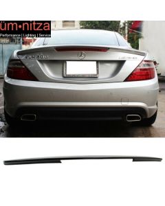 Fits 11-13 Benz SLK Class R172 Carbon Fiber CF Rear Trunk Spoiler