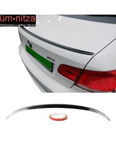 Fits 07-13 Fit BMW 3-Series E93 M3 Style Trunk Spoiler Lip Wing - CF