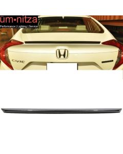 Fits 16-18 Civic 4Dr Sedan OE Painted Trunk Spoiler #B607M Cosmic Blue Metallic