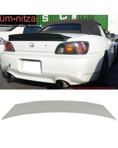 Fits 00-09 Honda S2000 AP1 AP2 TM Painted Trunk Spoiler #NH565 Grand Prix White