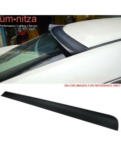 Fits 06-10 Ford Fusion 4DR Unpainted PU Flexible Rear Roof Spoiler Wing