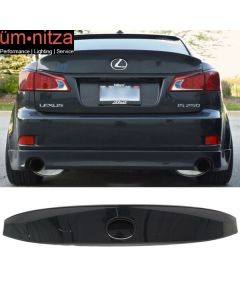 Fits 06-13 Lexus IS250 IS350 ISF IK Trunk Spoiler Smoky Granite Metallic #1G0