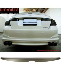 Fits 08-12 Accord OE Factory Trunk Spoiler Painted #YR574M Bold Beige Metallic