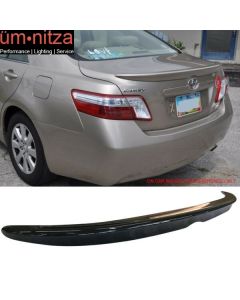 Fits 07-11 Toyota Camry Flushmount Trunk Spoiler Painted #202 Black