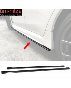 Fits 15-19 Subaru Impreza WRX STI Sedan 4-Door Side Skirts Extension - PP