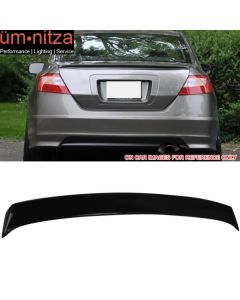 Fits 06-11 Civic Performance Trunk Spoiler Painted #B92P Nighthawk Black Pearl