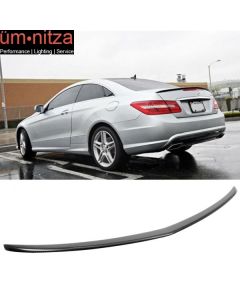 Fits 10-17 Benz E-Class W207 C207 2Dr Coupe Carbon Fiber (CF) Trunk Spoiler Wing