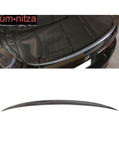 Fits 11-16 Fit BMW F10 5-Series Sedan Peformance Style Carbon Fiber CF Trunk Spoiler