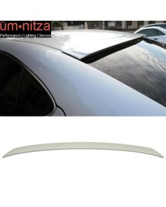 Fits 06-13 IS250 IS350 Sedan OE Roof Spoiler Painted #077 Starfire Pearl White