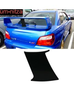 Fits 02-07 Subaru Impreza WRX STI 1PC Trunk Spoiler Wing Support Stabilizer ABS