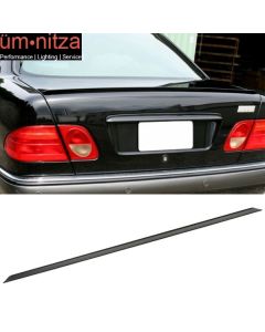 Fits 07-12 Lexus Lexus LS460 4Dr PU Flexible Unpainted Black Trunk Spoiler