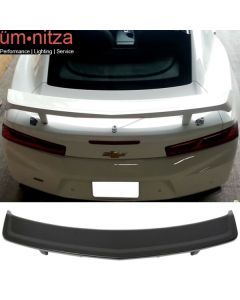 Fits 16-19 Chevy Camaro GM High Wing ABS Trunk Spoiler & LED 3rd Brake Light