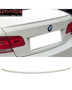 Fits 07-13 BMW 3 Series E92 Coupe M3 Trunk Spoiler Painted #300 Alpine White III